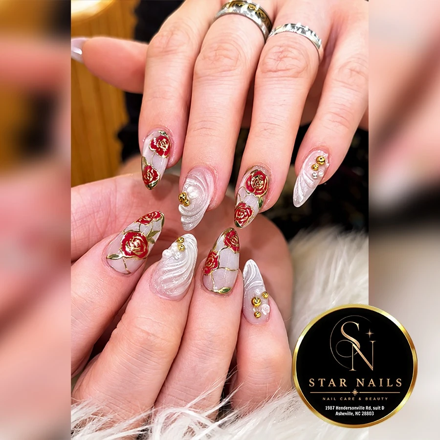 Star Nails Salon in Asheville, NC 28803 | Best Nail Art on Hendersonville Rd
